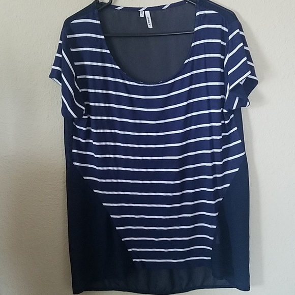 Maurices Tops - Maurice's Brand Sheer back top